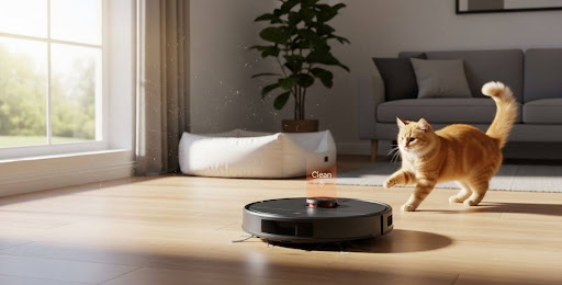 Gardez votre maison sans poils grâce aux aspirateurs robots intelligents pour animaux